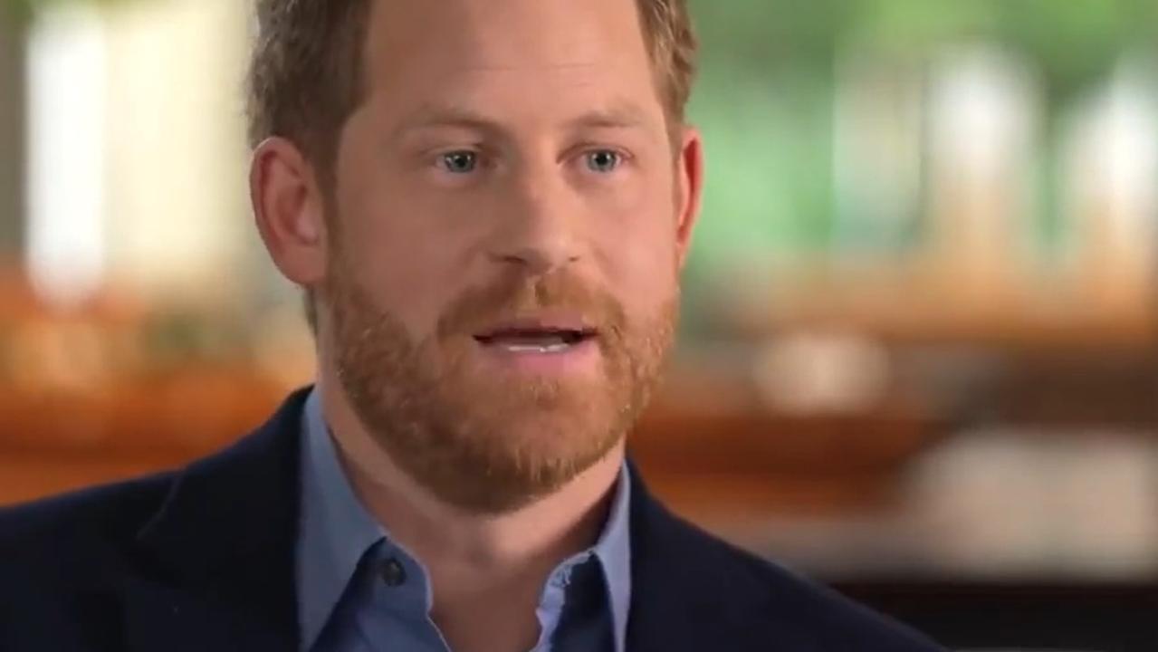 Prince Harry on Good Morning America on Monday morning, US time.