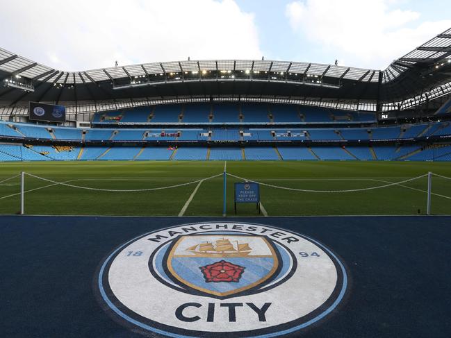 Etihad Stadium in Manchester.