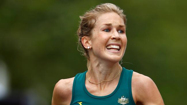 Jess Trengove: “I’m happy with the training I’ve been able to get in.” Picture: Getty Images