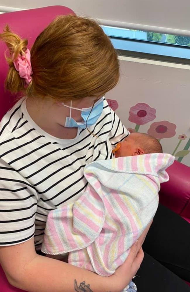 Chantelle Northfield has been finally reunited with baby Harvey.