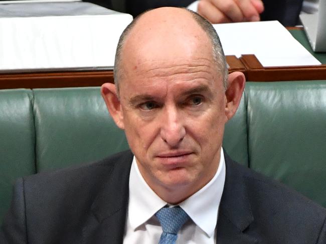 Government Services Minister Stuart Robert said they need to meet fraud “head-on”. Picture: AAP/Mick Tsikas