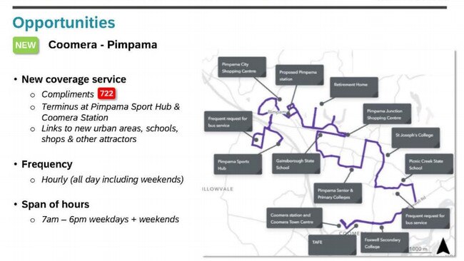 New opportunities for bus services in the north of the Gold Coast.