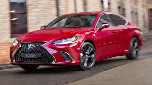 The new Lexus ES is packed with luxury features.