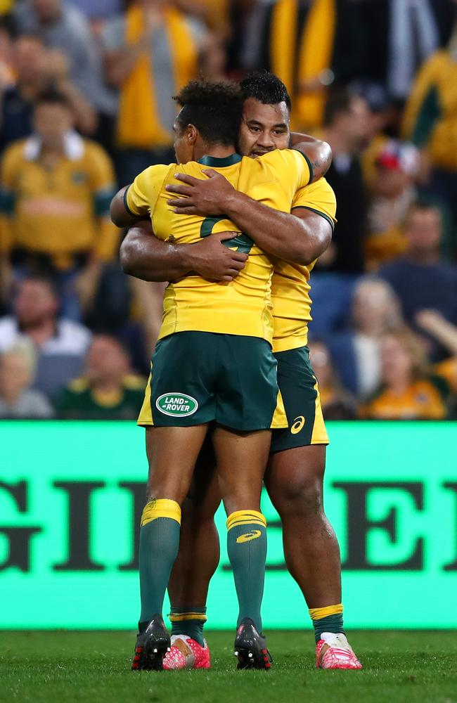 Tupou’s strong form has him in the frame for a starting spot. (Photo by Cameron Spencer/Getty Images)