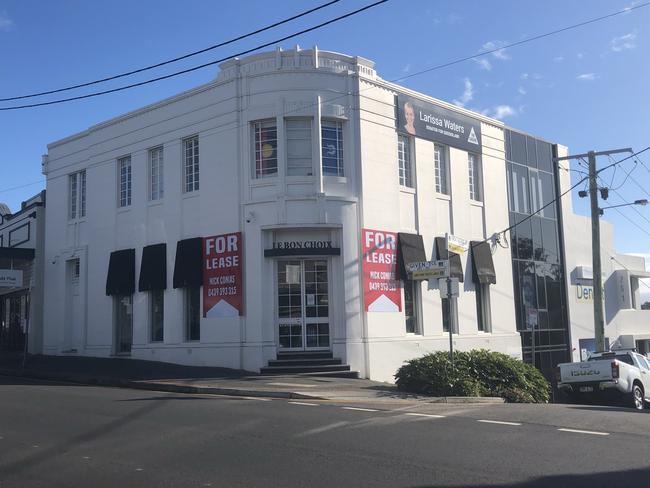 Vacant shopfront on Given Tce at Paddington.