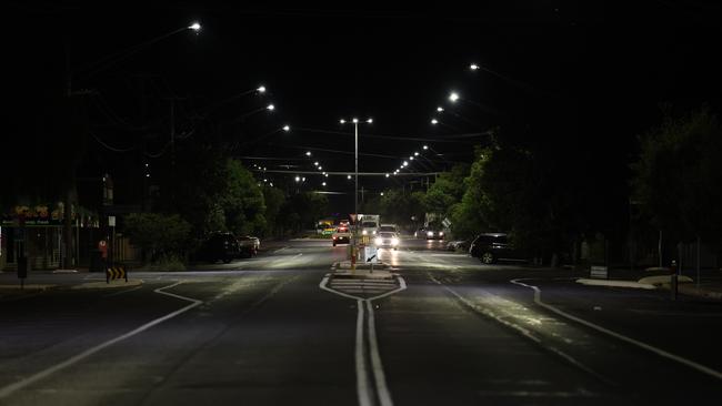 The streets of Dubbo in early evening. Picture: Rohan Kelly