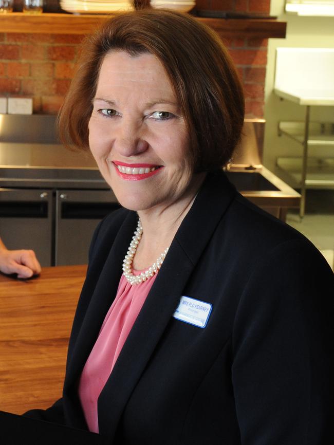 Somerville House principal Flo Kearney was to have finished out the term at the school but has been told to leave immediately.