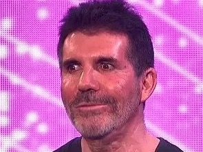 Simon Cowell on UK TV over the weekend.