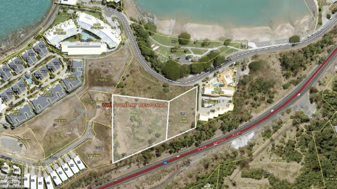 The development would be located at Shingley Beach. Photo: One Whitsunday Developments Pty Ltd