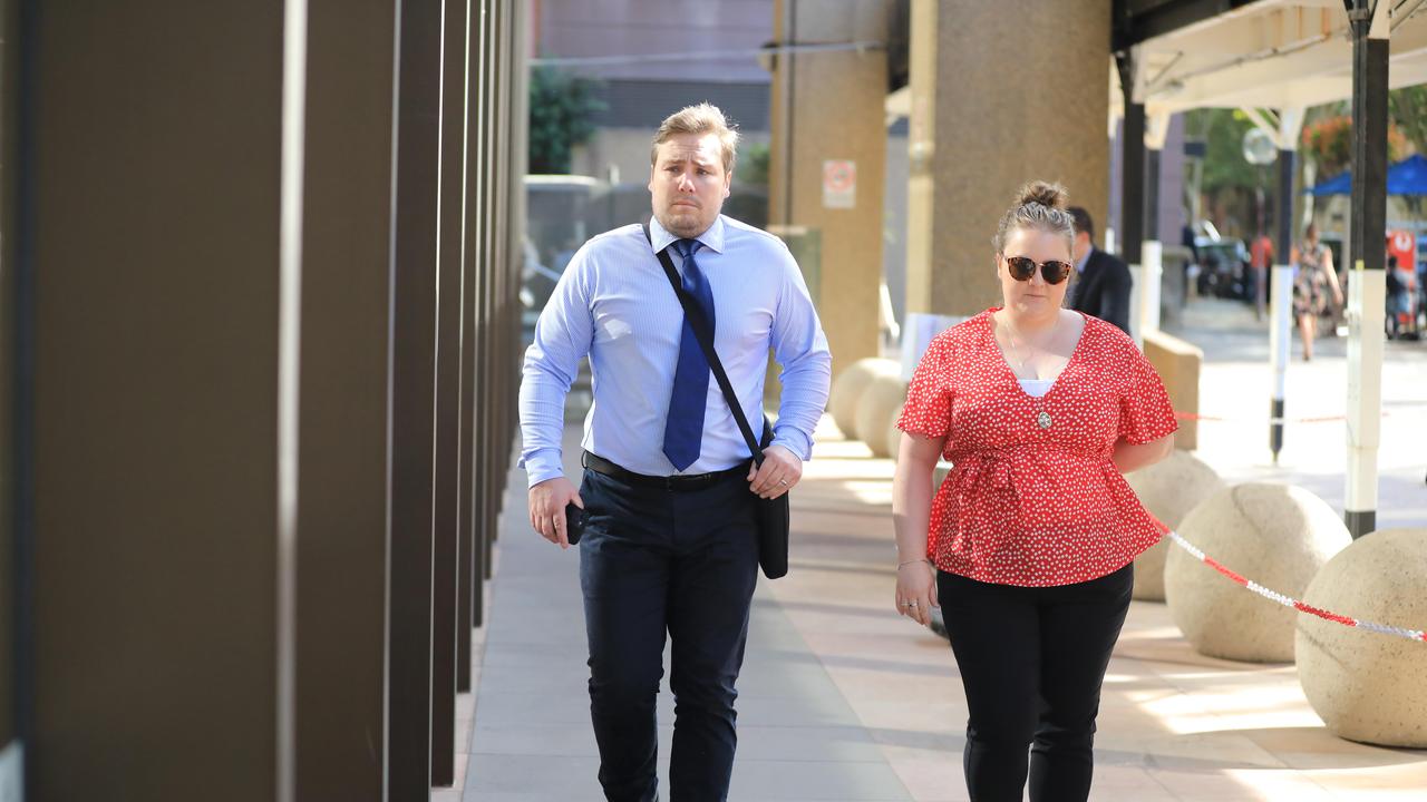 Adam and Lauren Cranston are the children of a former deputy commissioner of the Australian Taxation Office. Picture: NCA NewsWire / Christian Gilles