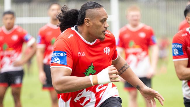 Luciano Leilua last appeared for the Dragons in 2019. Picture: Dragons media.