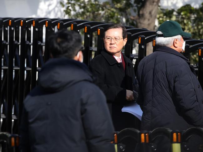 The President is holed up in his official residence. Picture: Chung Sung-Jun/Getty Images