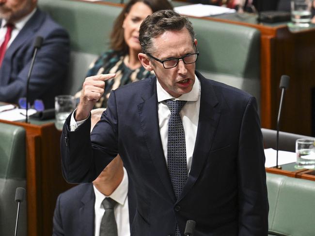 Assistant Treasurer Stephen Jones. Picture: NCA NewsWire / Martin Ollman