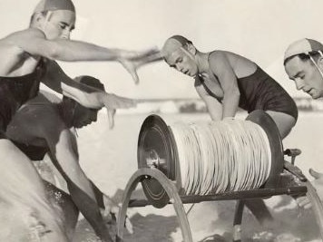 Surfers paradise surf life saving club lifesavers in the 1950s