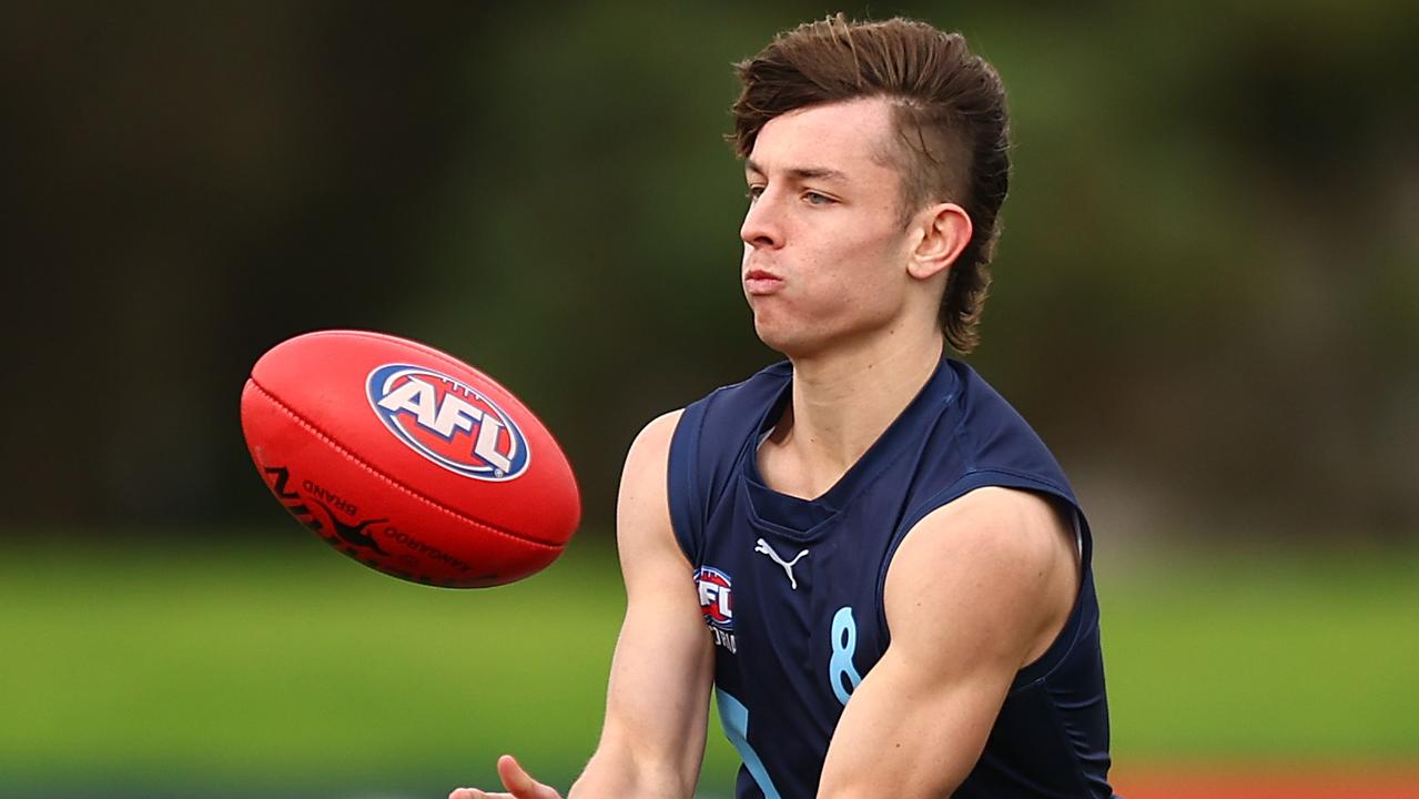 Kynan Brown is a father-son prospect for Melbourne this year. Picture: Getty Images