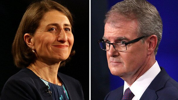 Ms Berejiklian and Mr Daley went head-to-head at a People’s Forum last night.