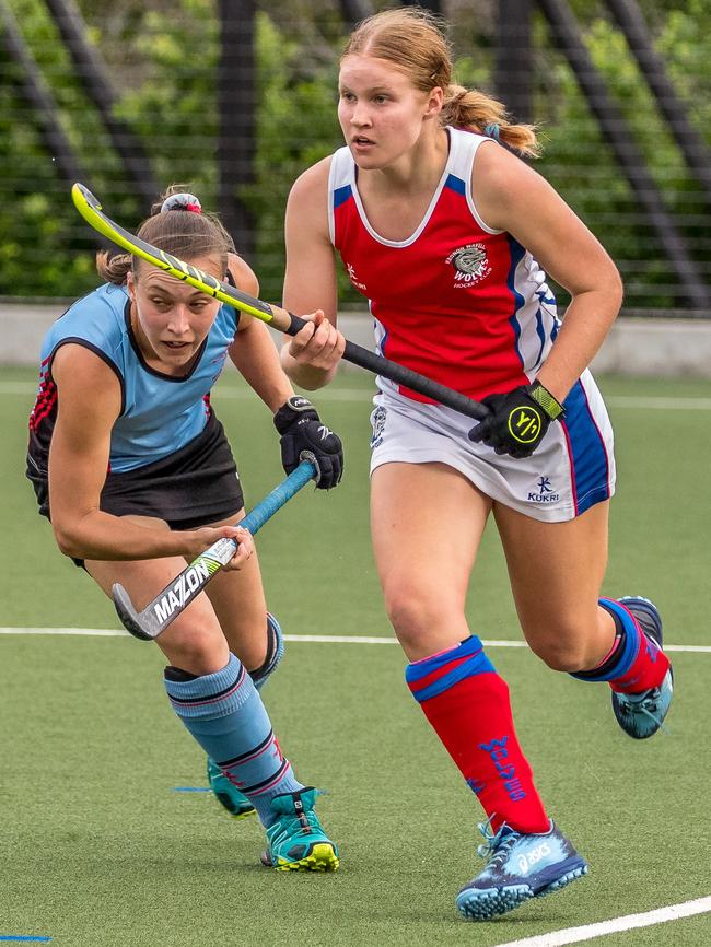 Georgie West scored for Rays. Pic: Andrew Blanchard