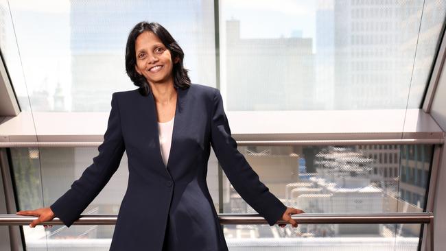 Macquarie's new chief executive Shemara Wikramanayake. Picture: James Croucher