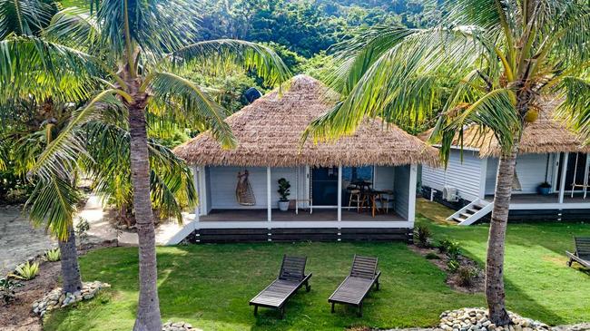 ISLAND PARADISE: The owners of Pumpkin Island's eco retreat are offering are seeking expressions of interest for the sale of their freshly rebuilt Elysian Eco Retreat on Long Island in the Whitsundays. Picture: Contributed