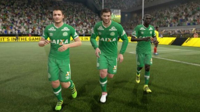 FIFA 17 pays tribute to Brazilian club and fans devastated by air disaster  - Polygon