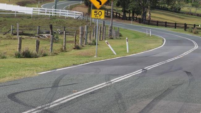 Gold Coast hinterland roads are popular for hoons.