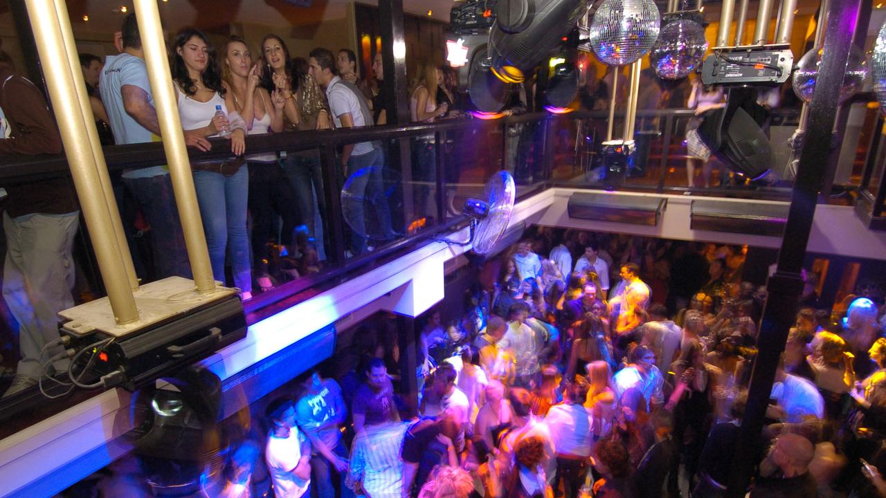 The Drink nightclub on the Gold Coast celebrates its reopening in 2005.