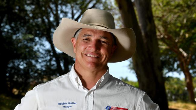 Katter’s Australian Party leader Robbie Katter in Townsville. Picture: Evan Morgan