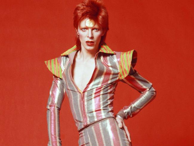 David Bowie, the innovative and iconic singer whose illustrious career lasted five decades, has died after a battle with cancer. He was 69. <a href="http://www.theaustralian.com.au/news/world/david-bowie-dead-music-legend-dies-at-69-after-cancer-battle/news-story/a24a64251739139149ce41636d28ac29">Read the full story here.</a> Picture: Masayoshi Sukita