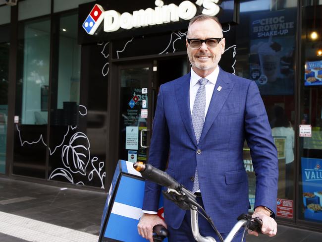 -BRISBANE, AUSTRALIA - NewsWire Photos MAY 27, 2022: Dominos Pizza CEO Don Meij at the company headquarters in Brisbane. Picture: NCA NewsWire/Tertius Pickard