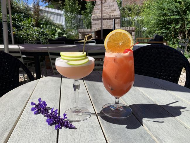 Some of the Mardi Gras cocktails at Berrima Vault House. Picture: Supplied