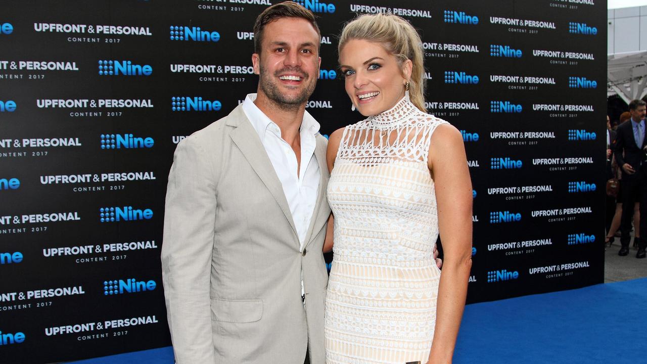 Beau Ryan, Erin Molan pose during the Channel Nine Up fronts at The Star on November 8, 2016 in Sydney, Australia. (photo by El Pics/ Getty Images)
