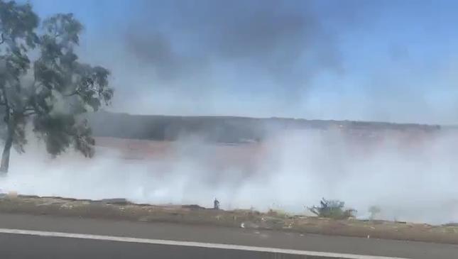 Warrego Highway Car Fire