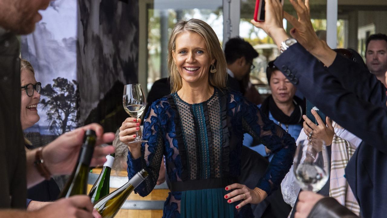 Cheers: Fabulous Ladies’ Wine Society founder Jane Thomson.