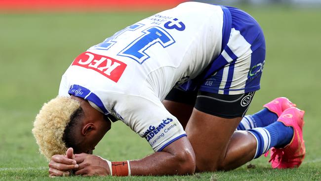 Kikau had a shocker. Photo by Brendon Thorne/Getty Images