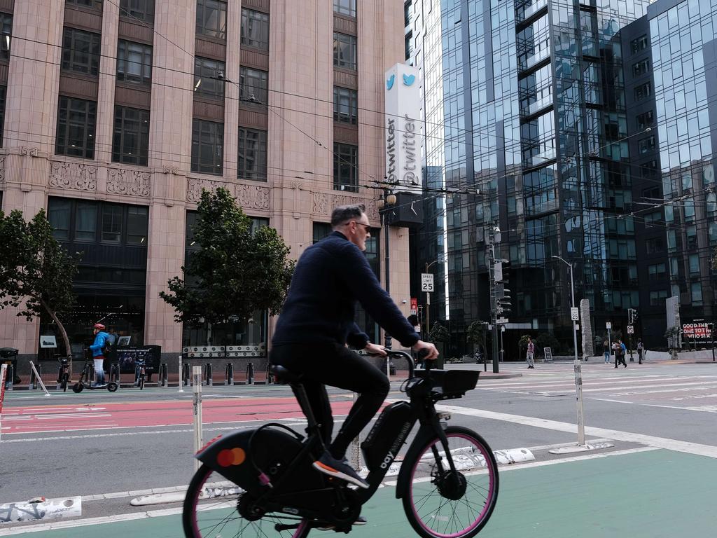 Expect to see more staff in person at Twitter headquarters in San Francisco, California. David Odisho/Getty Images/AFP