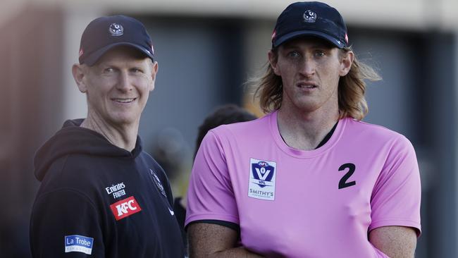 Collingwood intra-club: Nathan Murphy. Picture: Michael Klein