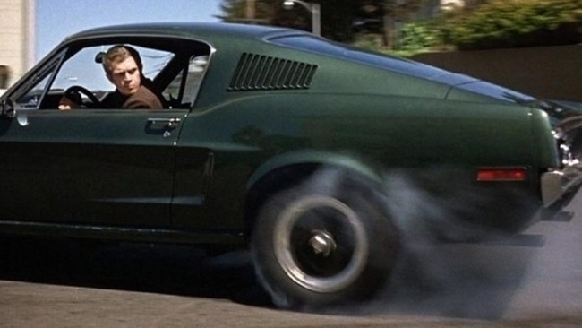 Legend ... Steve McQueen in the 1968 movie, Bullitt. Picture: Supplied.