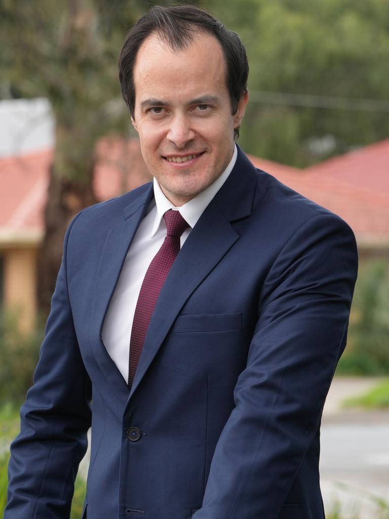 New Leader of the Liberal party in South Australia Vincent Tarzia in Paradise. 12 August 2024. Picture Dean Martin