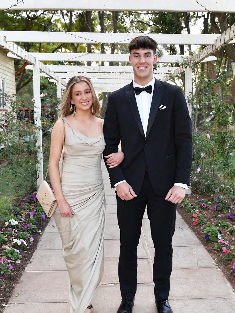 Holly Hurst and Carter Liddiard at Glennie School Formal. Picture: Patrick Woods.