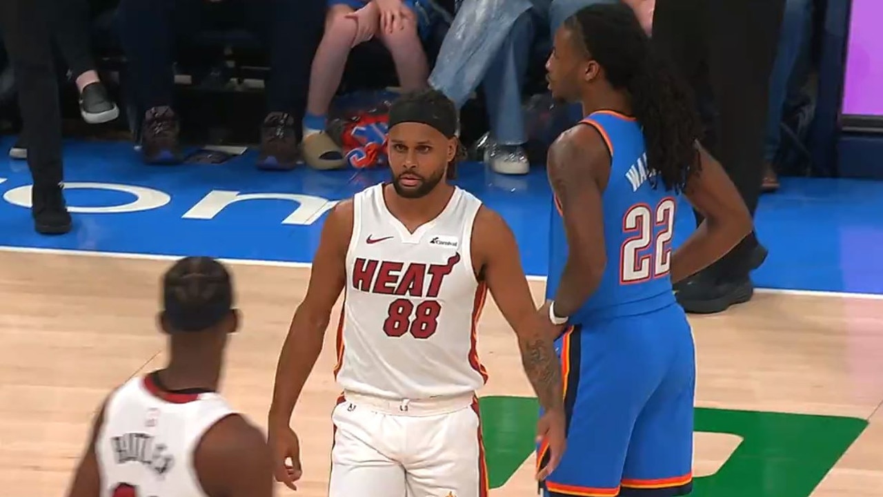 Patty Mills made his Heat debut.