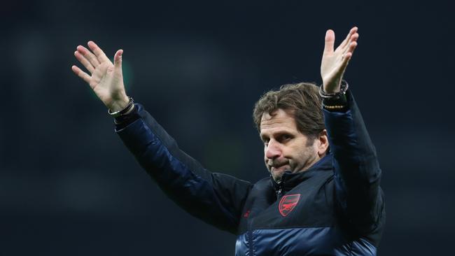 Arsenal women’s coach Joe Montemurro is a contender to replace departed Matildas mentor Ante Milicic. Picture: Catherine Ivill/Getty Images