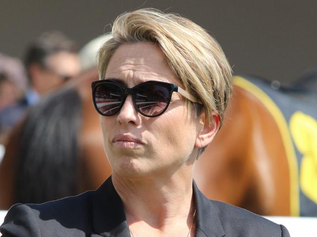 Racehorse trainer Kristen Buchanan. Photo credit: Grant Guy