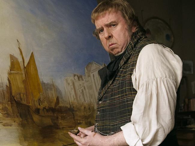 Great biopic ... a scene from Mr. Turner.