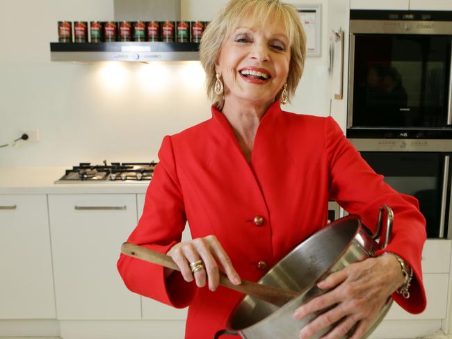 What’s cooking? ... Florence Henderson has her own cooking show now. Picture: Supplied