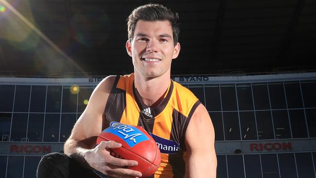 Jaeger O'Meara landed at Hawthorn after protracted trade negotiations. Picture: Alex Coppel