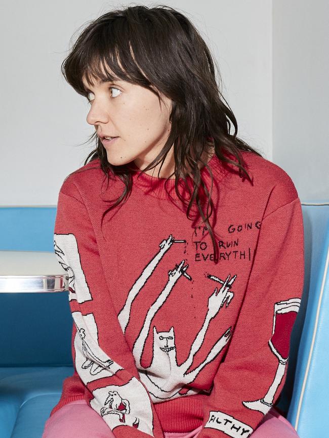 Courtney Barnett will play Adelaide's Harvest Rock festival. picture Mia Mala McDonald