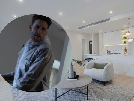 American Psycho real estate video art - for Herald Sun realestate