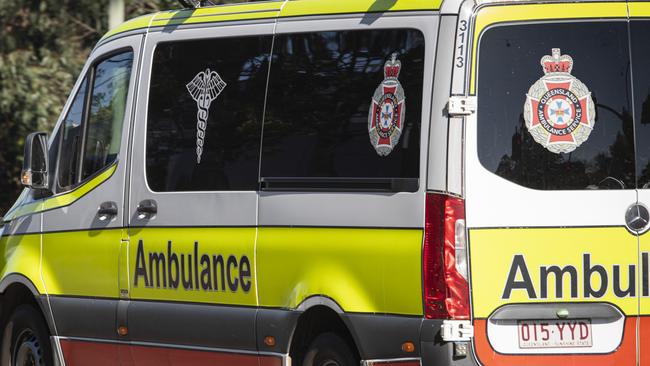 Generic ambulance, QAS, Queensland Ambulance Service, emergency services, Thursday, August 29, 2024. Picture: Kevin Farmer