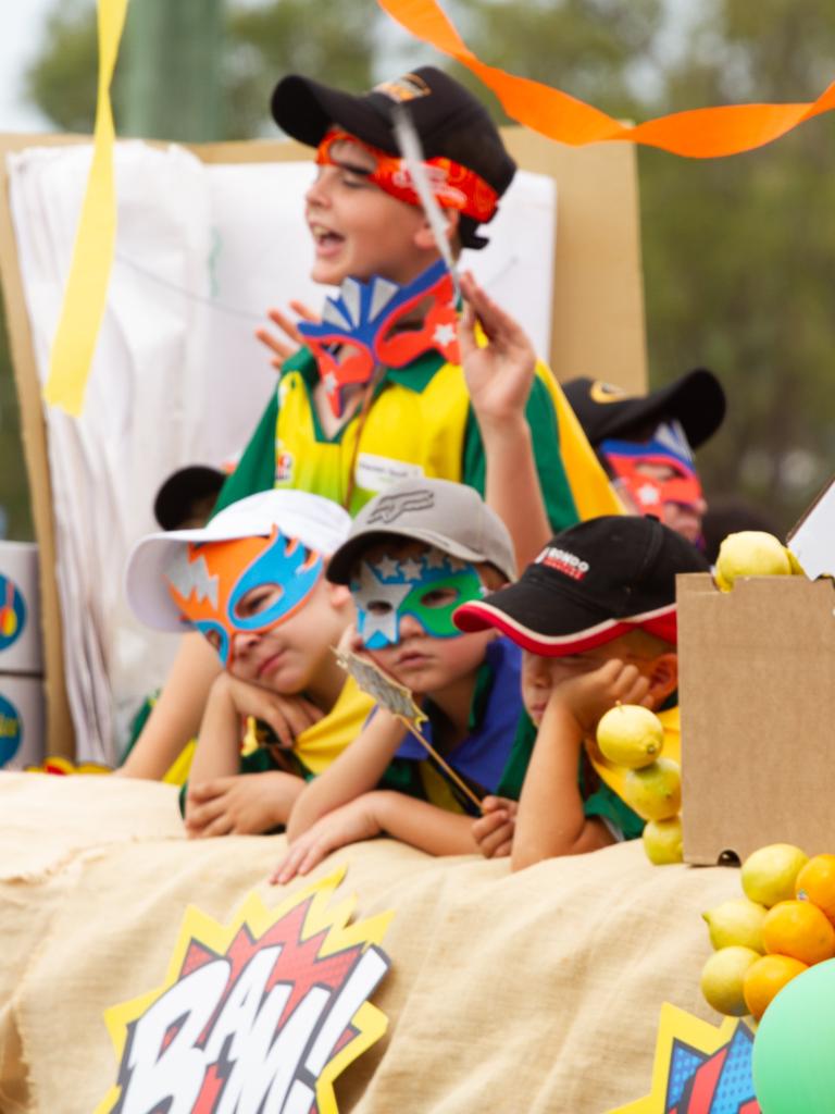 Not everyone was excited to be apart of the parade at the 2023 Gayndah Orange Festival.