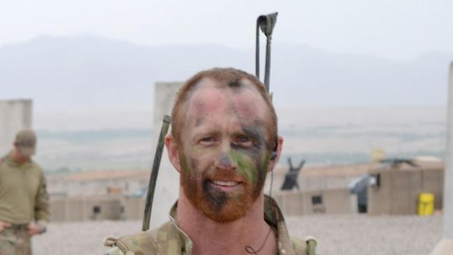 On January 16, 2009, Trooper Mark Donaldson of the Special Air Service Regiment became the first Australian in almost 40 years to be awarded the Victoria Cross. Picture: Australian Defence Force